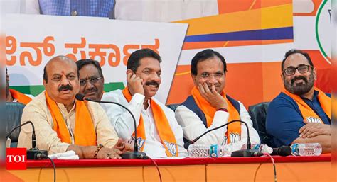 bjp candidate list 2023 karnataka bjp releases first list of 189 candidates times of india