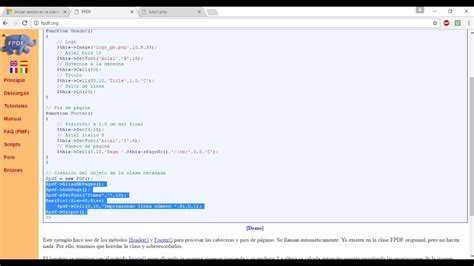Conociendo Libreria Fpdf Generar Documentos Pdf En Php Youtube