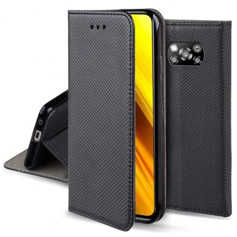 Etui Do Xiaomi Poco X3 Nfc Smart Magnet Czarne