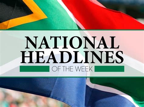 Top Stories From Around South Africa Zululand Observer