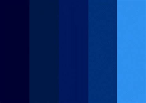 Dark Blue Color Palette 64 Photo