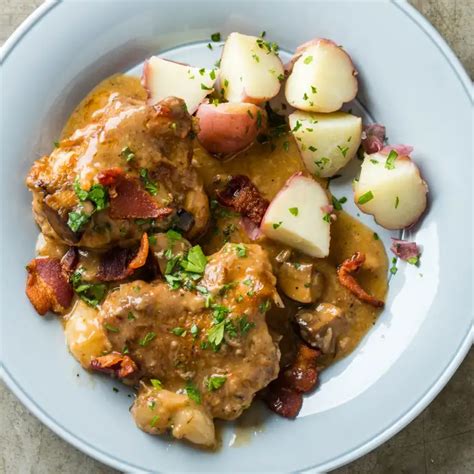 Slow Cooker Coq Au Vin With White Wine Cooks Country Recipe In