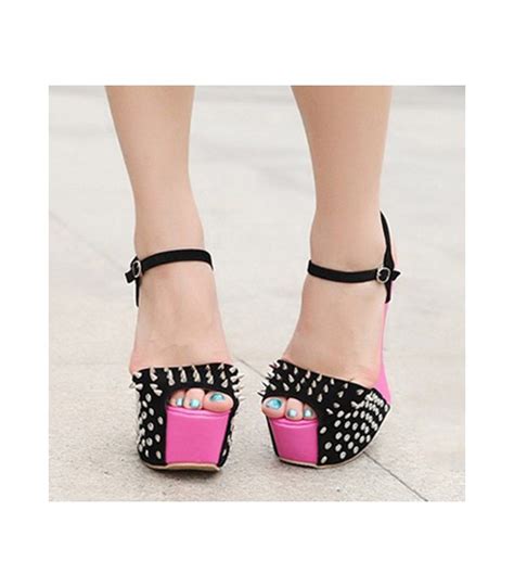 Sexy Pink Fashion Platform Sandals Size 39