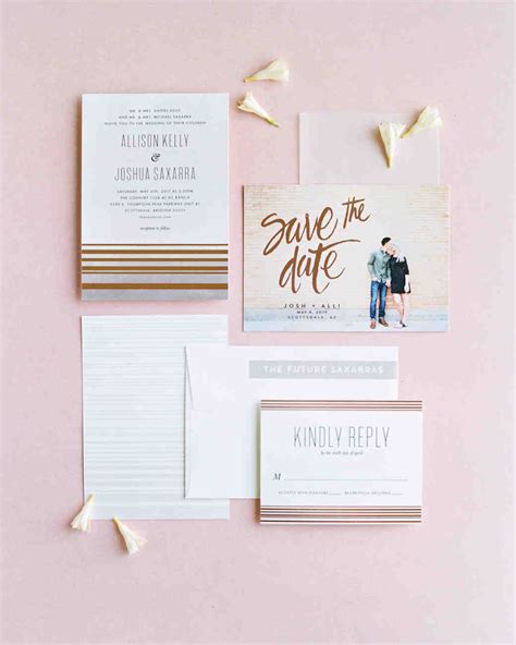 29 Ideas For Unique Wedding Invitations Martha Stewart Weddings