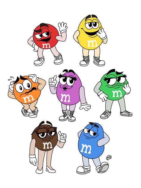 M And Ms Spokescandies By Powerfulgirl10 On Deviantart