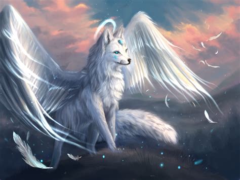 Deviantart On Twitter A White Winged Fox Surveys Her Territory With