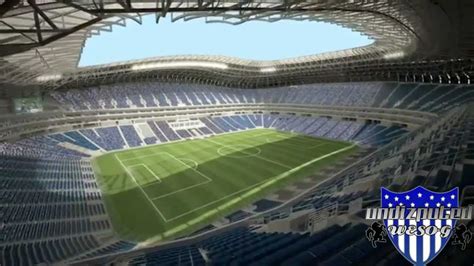 El estadio tendrá capacidad para 50.000 espectadores, un restaurante, una zona. NUEVO Estadio de Futbol Monterrey-Cumbia Club VIP - YouTube