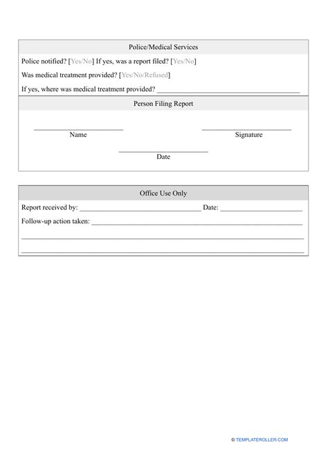 Crime Incident Report Form Fill Out Sign Online And Download Pdf Templateroller