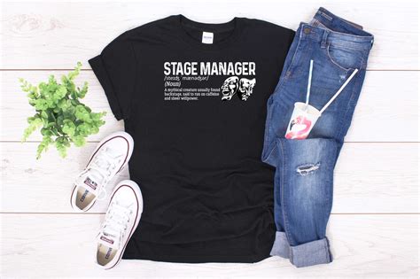 Stage Manager Definition Theater Backstage Funny T Shirt Etsy