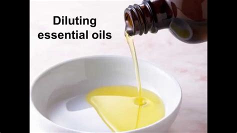 How To Dilute Essential Oils Youtube