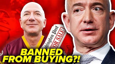 Why Jeff Bezos Might Be Banned From Buying The Commanders Youtube