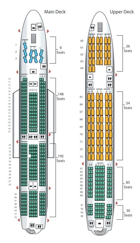Seatguru Seat Map Emirates Airbus A V Emirates Airbus