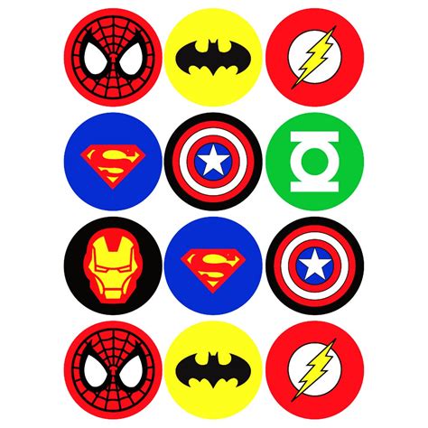 Use our unique, modern design templates right out of the box or customise them to create your very own stickers. 12pcs Super Hero Design Waterproof Stickers | Shopee ...