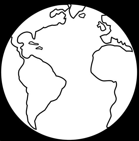 Simple Globe Drawing At Explore Collection Of