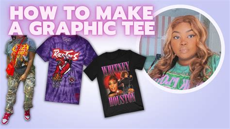 How To Make A Custom Graphic Tee Youtube