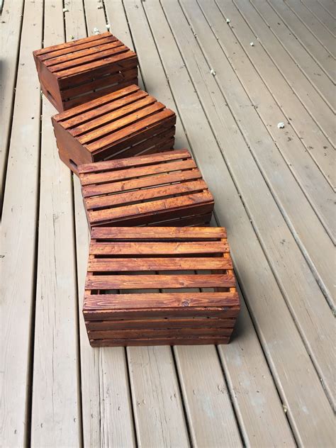 Build these amazing wood crate projects for your home for. DIY Wooden Crate Coffee Table - The Legal Duchess