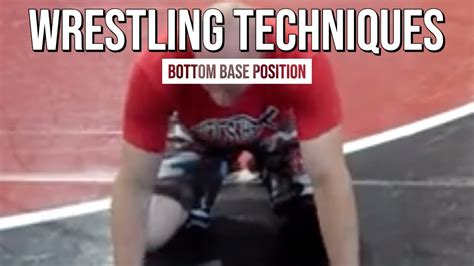 Wrestling Techniques Bottom Base Position Drill Youtube
