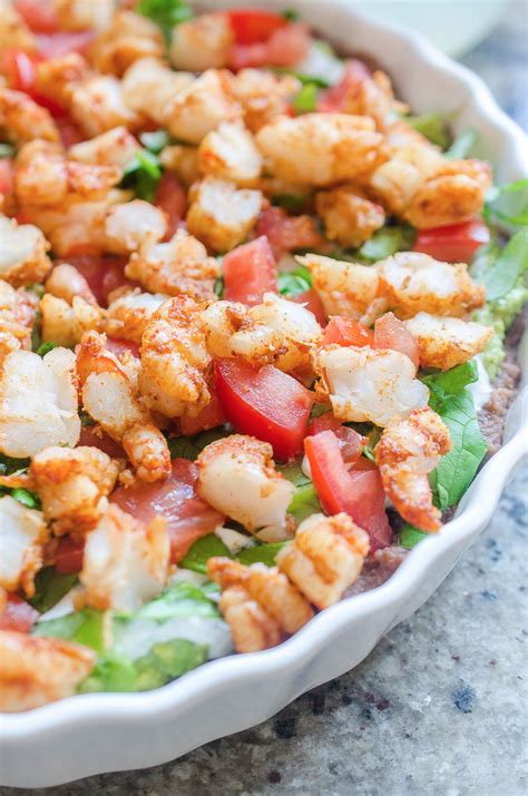 Full ingredient & nutrition information of the shrimp & chicken hot & cold salad calories. Taco Shrimp Dip - Cold Shrimp Dip - Life's Ambrosia (With ...