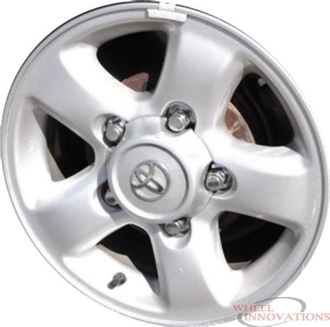 Toyota Land Cruiser Wheel Silver Painted Wa69380u10 Wheel Innovations