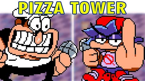 Download Night At The Pizza Tower Vs Peppino And Friday Night Funkin