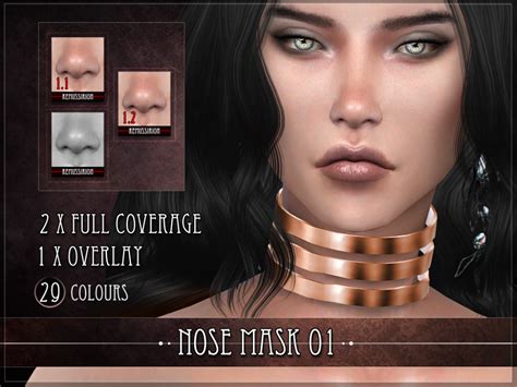 Nose Mask 01 Found In Tsr Category Sims 4 Sets Nose Mask Sims 4 Cc