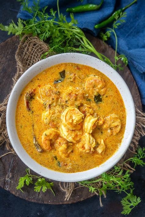 Easy Indian Coconut Shrimp Curry Recipe Video