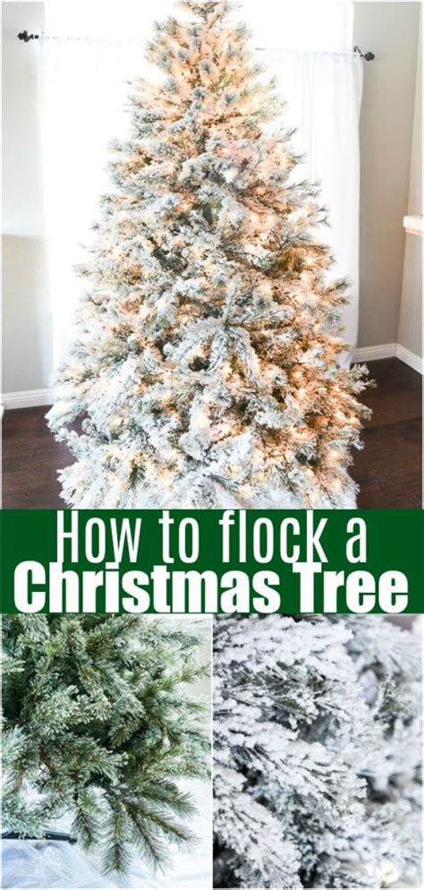 How To Flock A Christmas Tree