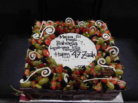Maybe you would like to learn more about one of these? PESANAN KUE ULANG TAHUN FRUIT CAKE