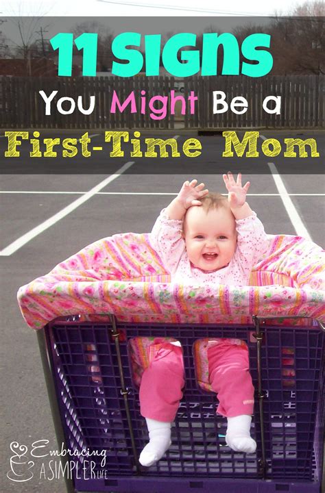 11 signs you might be a first time mom embracing a simpler life