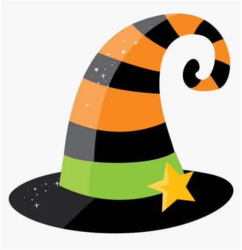 Witch Hat Clipart Easy Halloween Witch Hat Clipart Hd Png Download