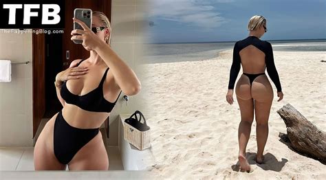 Bianca Elouise Displays Her Booty In Bikinis 9 Photos Thefappening