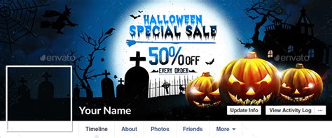Halloween Facebook Covers 2 Designs By Hyov Graphicriver