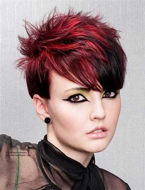 10 Trendige Kurze Frisuren Mit Tollen Farben