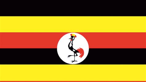 It consists of six equal horizontal bands of black (top), yellow, red, black, yellow, and red (bottom); Uganda-flag - OUTInPerth | LGBTQIA+ News and Culture ...