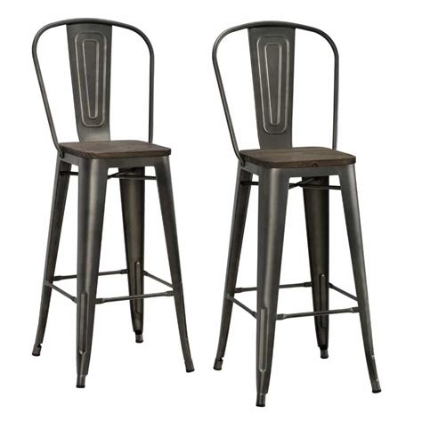 See how we made this fixer upper a home. Farmhouse Bar Stools Under $100 - My Creative Days
