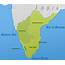 South India Polmap • Mapsofnet