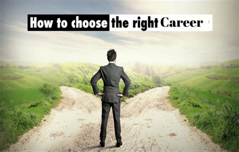 How To Choose Right Career How To Choose Right Career By Sandeep