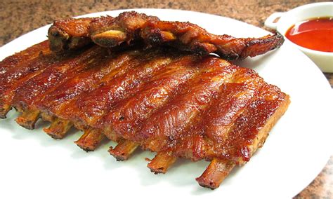 costillas de cerdo al horno preparación y cocción preparación recetas caseras