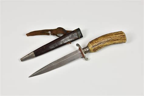 Lot An Imperial German Trench Knife Having 5¾in 145cm Double