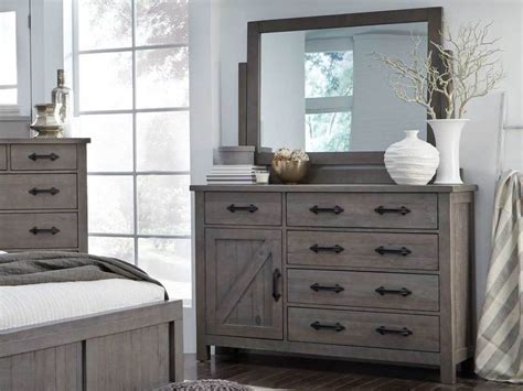 Gray rustic bedroom dressers & chests of drawers. Austin Rustic Gray 5 Drawers Dresser - Shop for Affordable ...