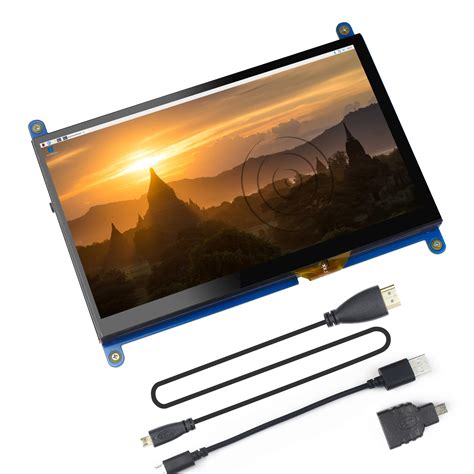 Junelectronic For Raspberry Pi 4 Screen 7 Inch Hdmi Capacitive Ips