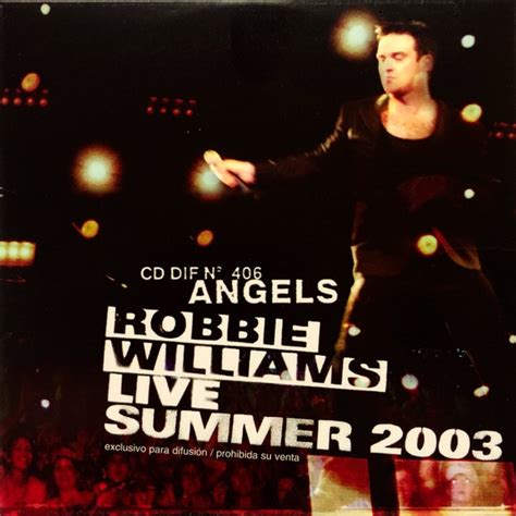 Robbie Williams Angels Live Cd Discogs