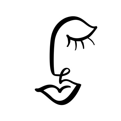.woman line art svg, one line drawing, beauty svg, female line art, woman printable, wall art svg. Continuous line, drawing of woman face, fashion minimalist ...