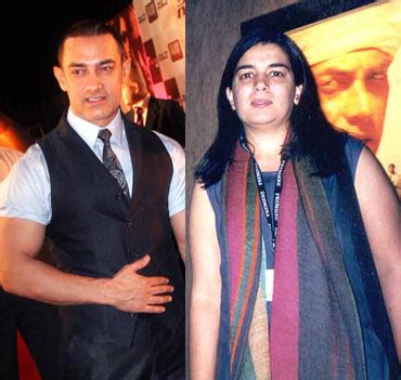 Aamir khan, along with his wife kiran rao and daughter ira khan, watched his niece zayn marie khan's debut film mrs. Entertainment World: Aamir khan ex wife