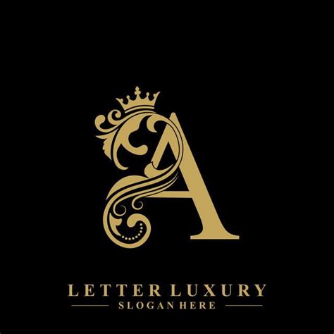 Ornaments Luxury Logo Vector Png Images Initial Letter A Luxury Beauty