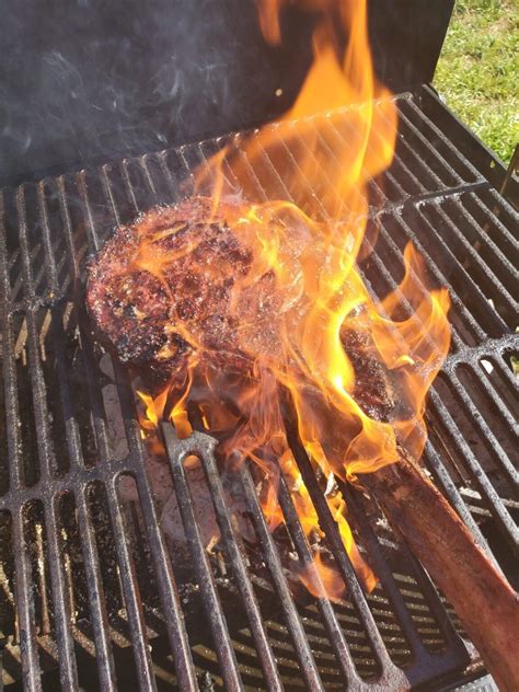 Reverse Seared Tomahawk Ribeye Recipe Bandb Charcoal