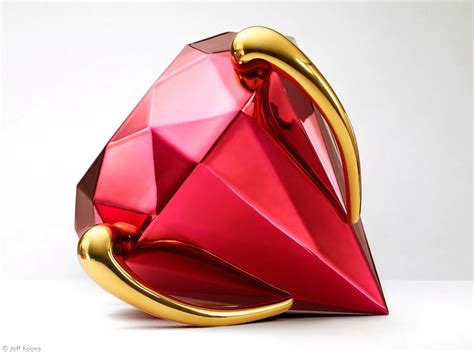 Diamond Red By Jeff Koons Affordable Art Sculture For Sale On Kooness