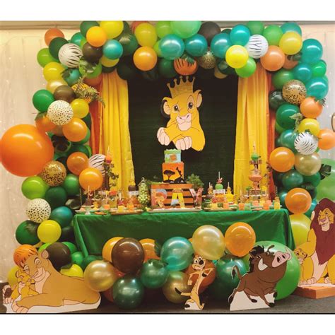 Lion King Birthday Party Decorations Birthdaywr