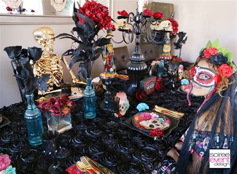 Wicked Day Of The Dead Halloween Party Ideas Soiree Event Design