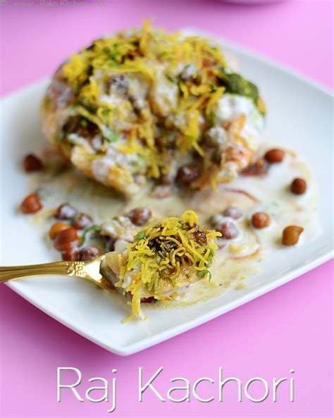 Raj Kachori Recipe Chaat Recipes Raks Kitchen
